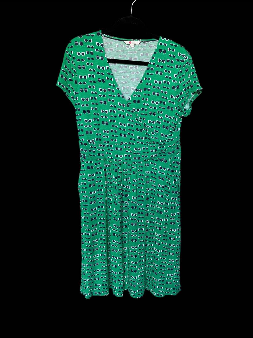 Boden Green Lola jersey dress Size 12 - Picture 2 of 7